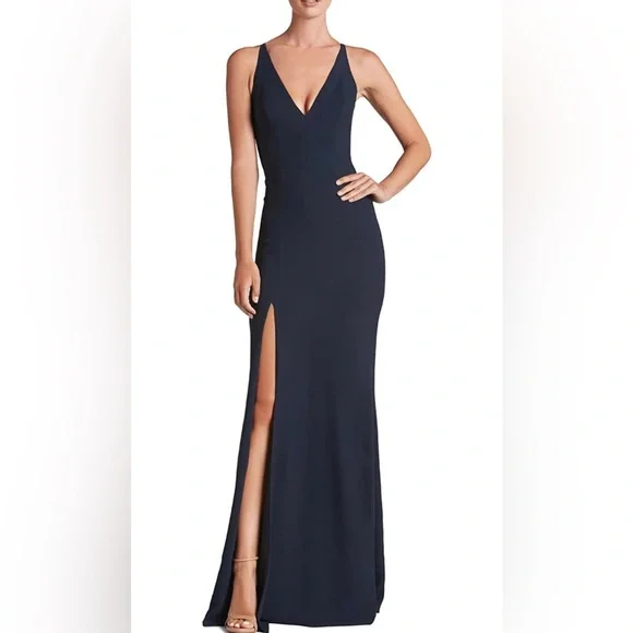 dress the population dresses Ruffled Mini Dress